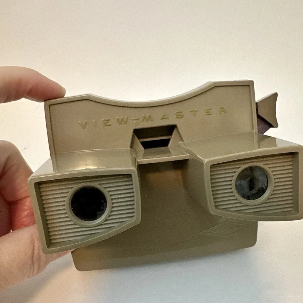 Huge Lot View-Master Lot w Viewer + 30+ Reels National Parks Travel Popeye Vtg